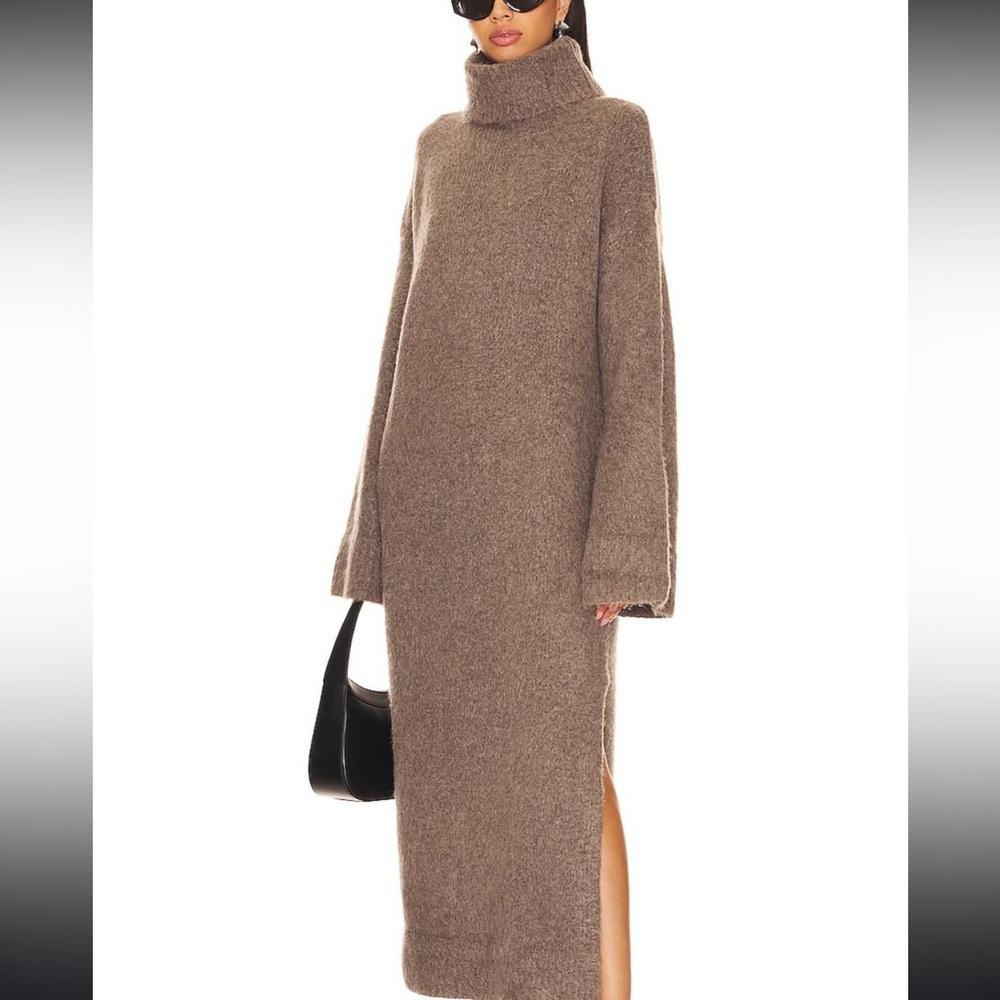 SNDYs Willow sweater dress in ash grey NWT